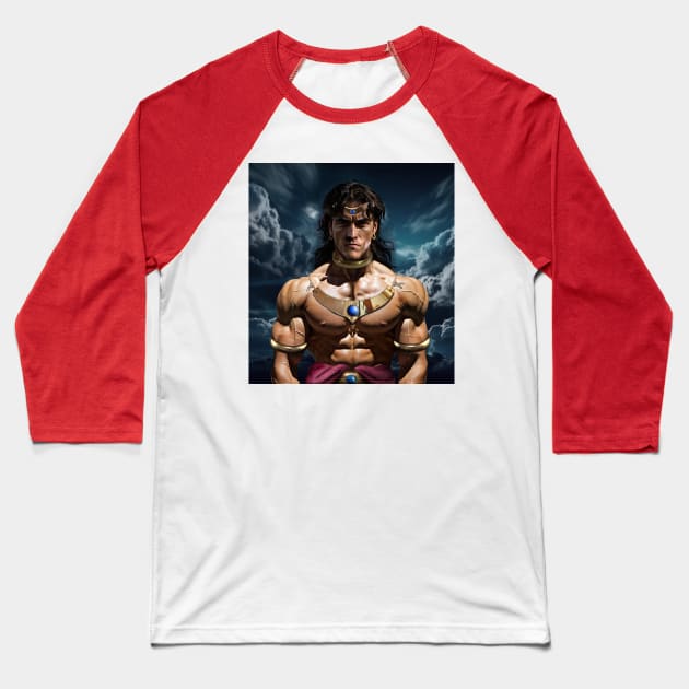 Realistic Broly base form Baseball T-Shirt by Shibuz4.art